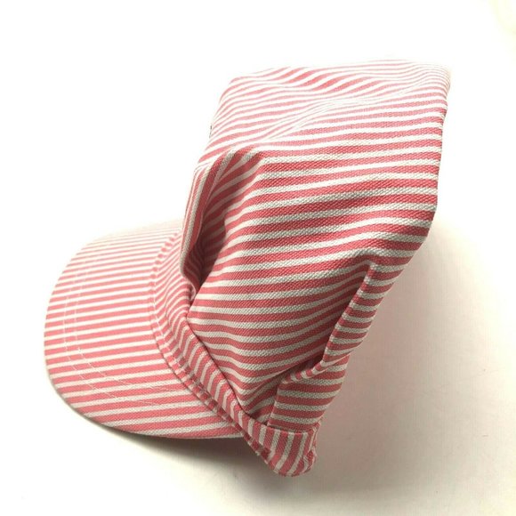Alaska Striped Womens Hat Cap Fitted Small Embroidered Train Travel Vacation - Picture 6 of 10